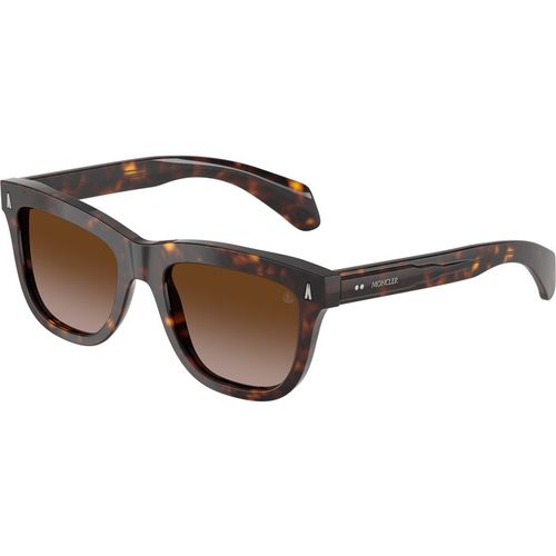 Moncler Mujer Moncler ME6023 BRONZZ 300213 Gafas de sol Acetato Tortuga Marrón Pillow Normal Matizado