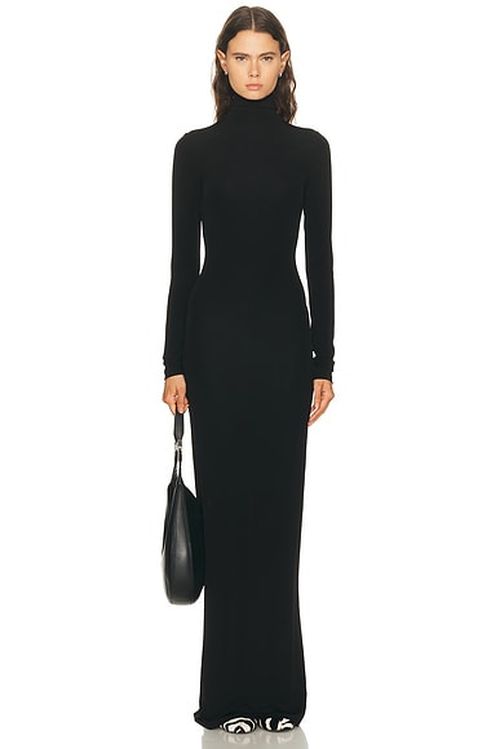 Eterne for FWRD Cosima Maxi Dress in Black - Black. M also in L, S