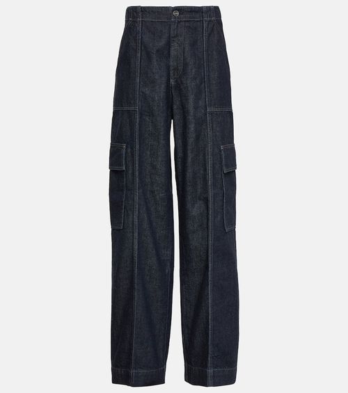 X EmRata Amia high-rise cargo jeans