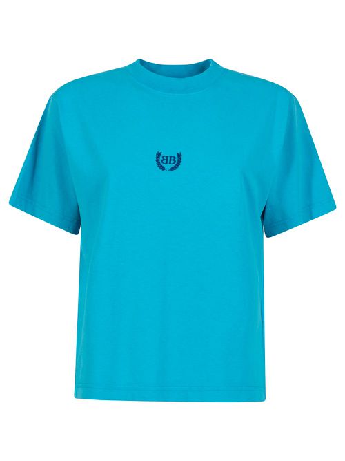 Medium Fit T-Shirt With Logo Embroidery