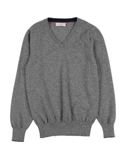 Cashmere Kid Boy Sweater Grey Size 12 Cashmere