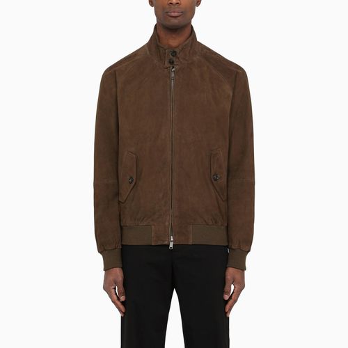 Olive Green Suede G9 Jacket