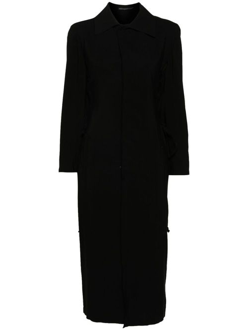 Midi shirt dress - Black