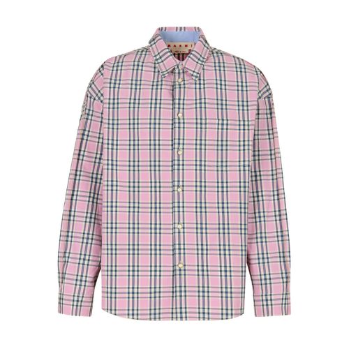 Checked-pattern Ppocket Shirt