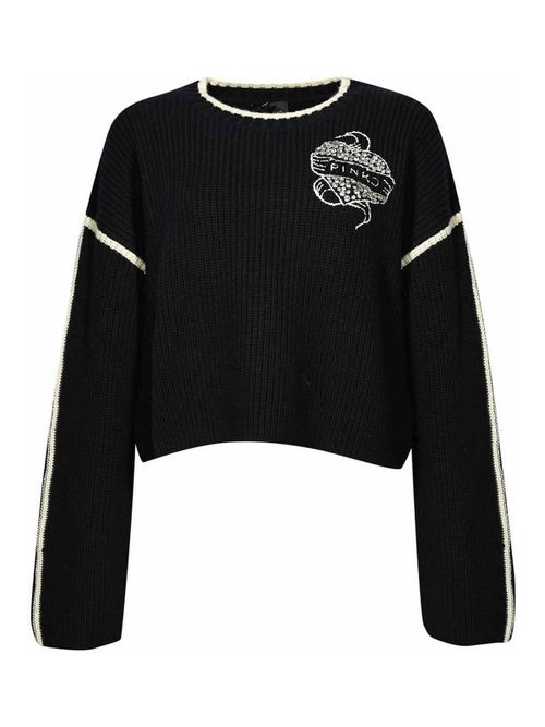 Alicudi Sweater With Jewel Embroidery