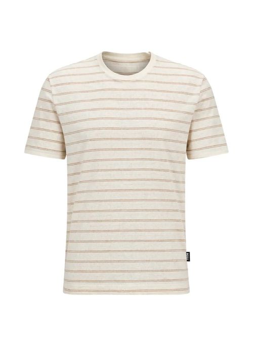 Beige Striped T-Shirt