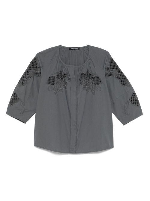 Cotton blouse - Grey