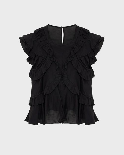 Isabel Marant Étoile Blouse Nalou Black EUR