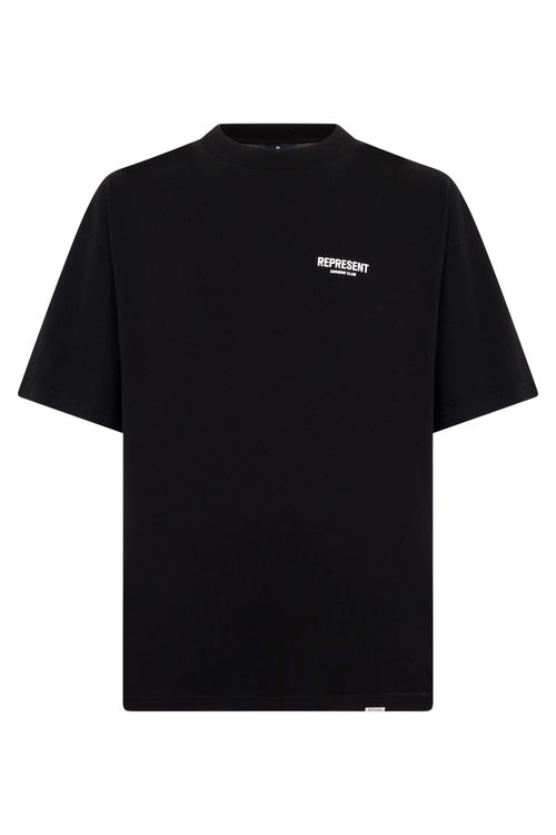 Mini Embroidered Logo Crew Neck Short-Sleeve T-Shirt