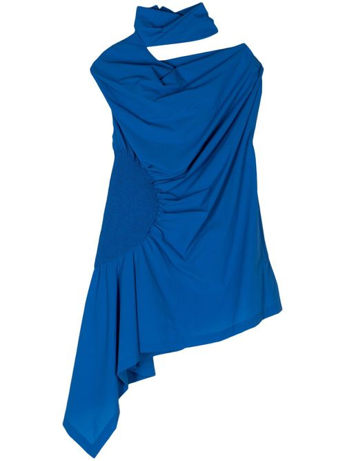 Eye Of The Bean asymmetric blouse - Blue