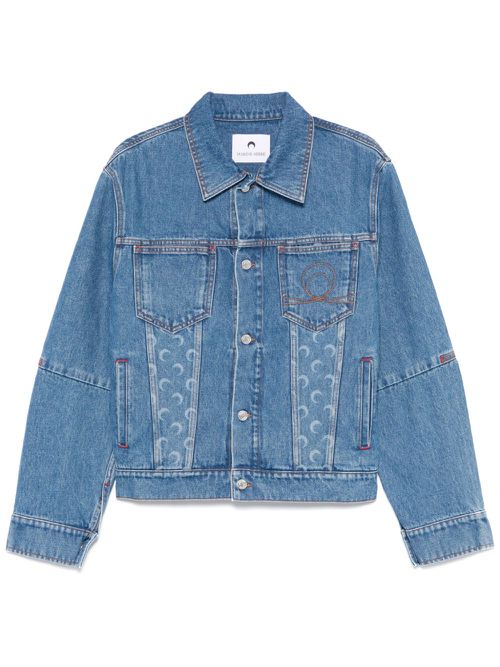 Moon-laser denim jacket - Blue