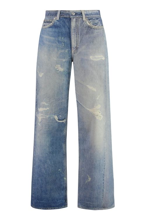 Full Cut Wide-leg Jeans