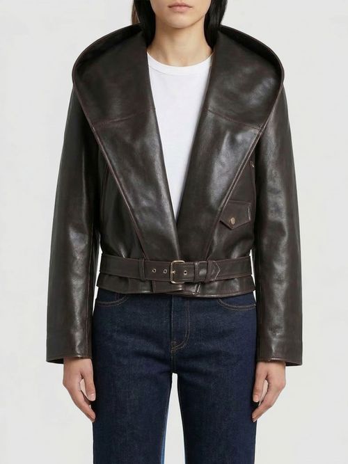 Jacket ALAÏA Woman color Ebony