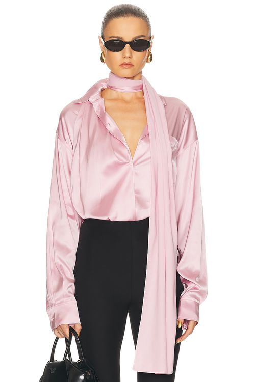Acne Studios Sinton Top in Pastel Pink - Rose.  42 also in