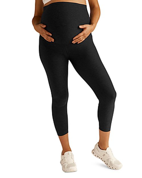 Love The Bump Spacedye Capri Maternity Leggings