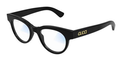 Gucci GG1792S 001 Women's Eyeglasses Black Size 46 - Blue Light Block Available