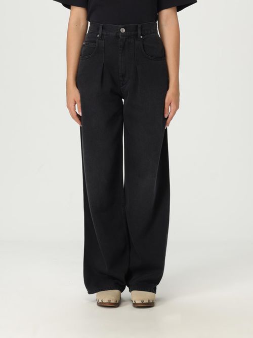 Jeans Woman color Black