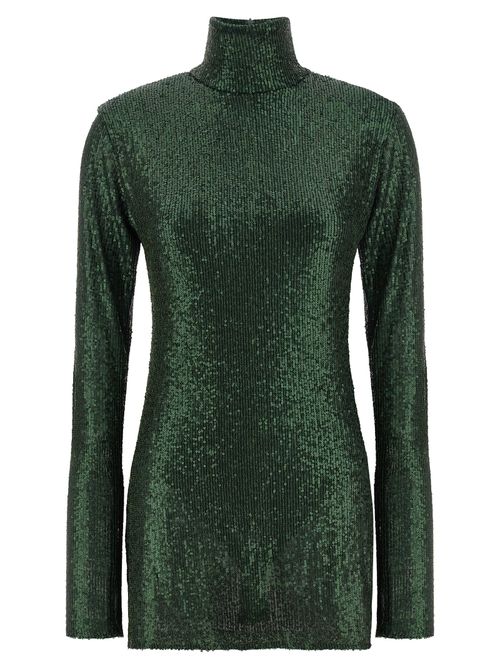 Sequined Tunic — Green