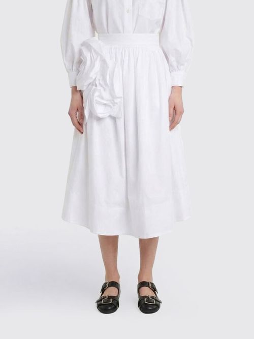 Skirt Woman color White