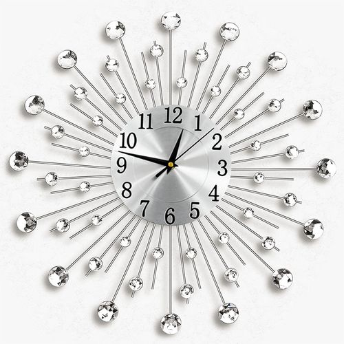 TEMU Wall Clocks Modern Wall Clock Flower Wall Clock Clock For Living Room Bedroom Home Wall Art Decoration