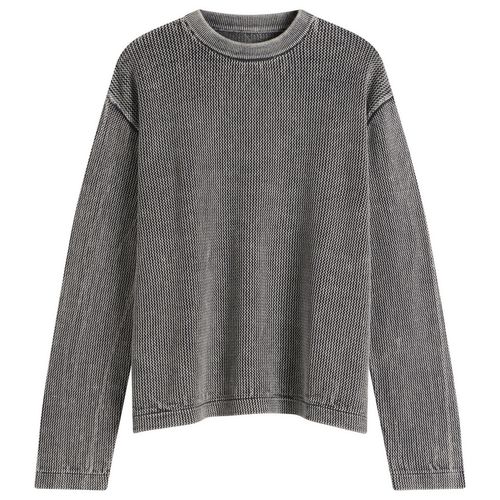 Men's Presented by END. Pigment Dyed Loose Gauge Long Sleeve Pigment Grey