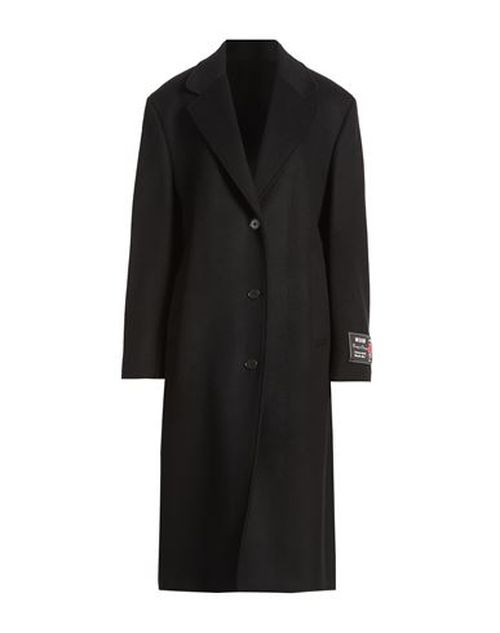 Woman Coat Black Size 0 Virgin Wool, Polyamide