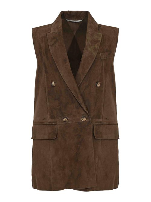 Pecan Suede Lanai Vest
