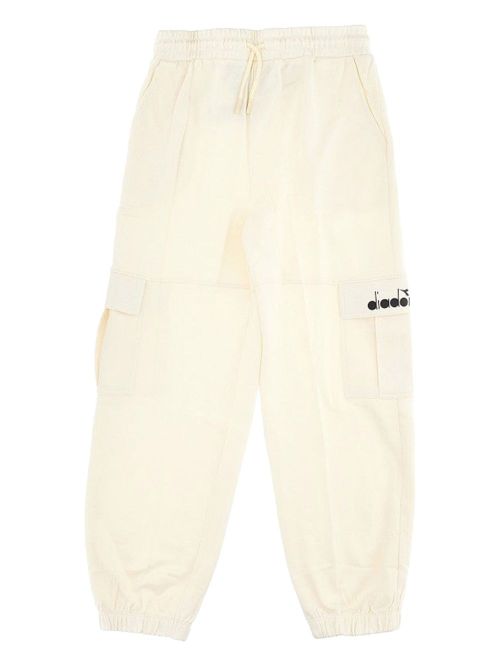 Logo-detail cargo trousers - Neutrals