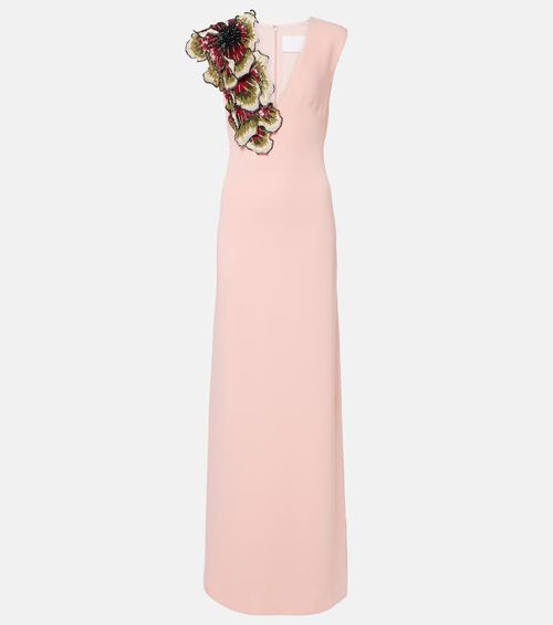Costarellos Crêpe gown