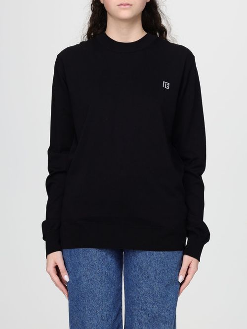 Sweatshirt Woman color Black
