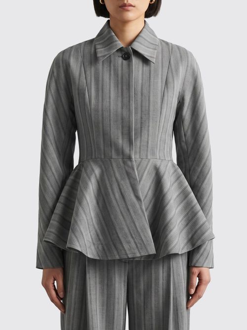 Jacket Woman color Grey