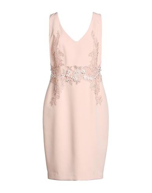 Woman Midi dress Blush Size 12 Acetate, Elastane