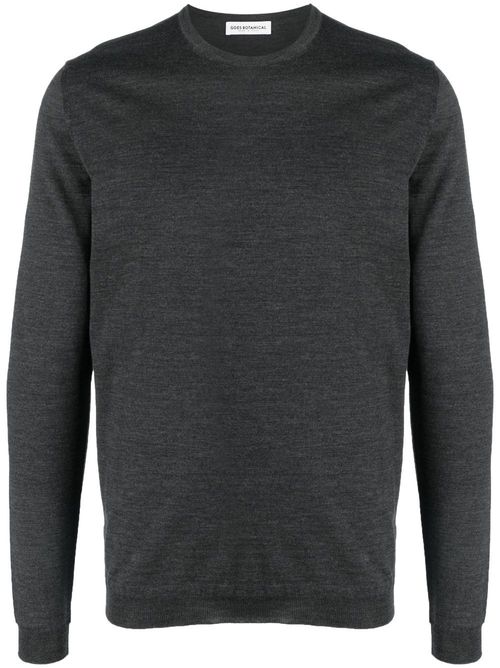 Crew-neck merino-wool jumper