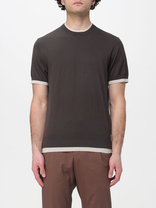 Sweater Men color Burnt