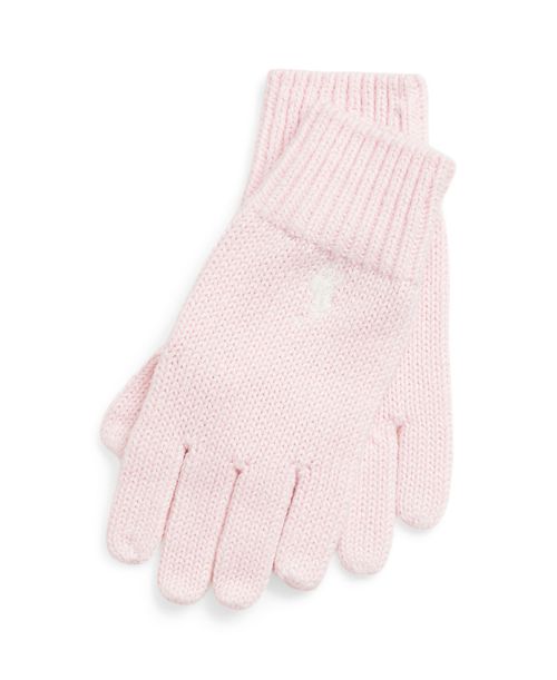 Little and Toddler Boys Cotton Glove - Hint of Pink