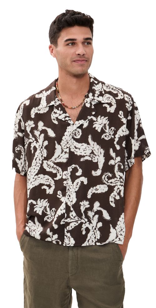Hell Shirt Brown Paisley