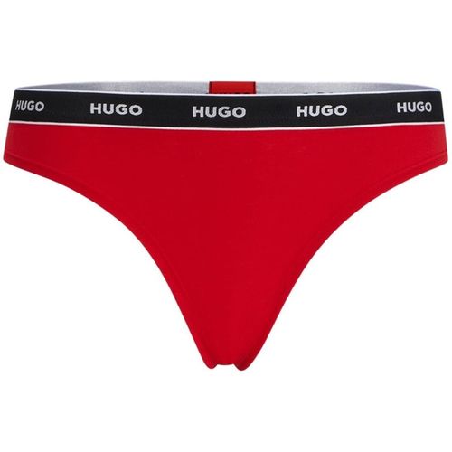 Hugo Womens Rise Thong in Bright Red