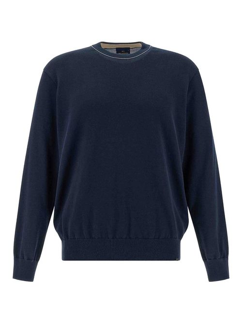 Cotton crew neck