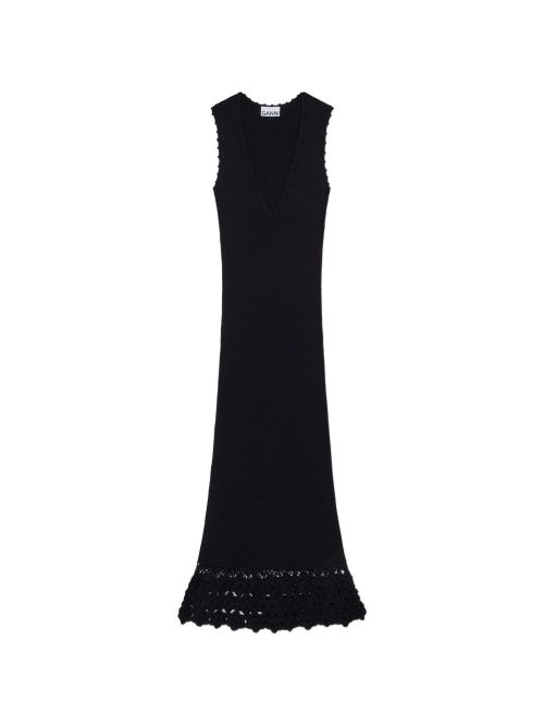 Crochet Cotton Long Dress