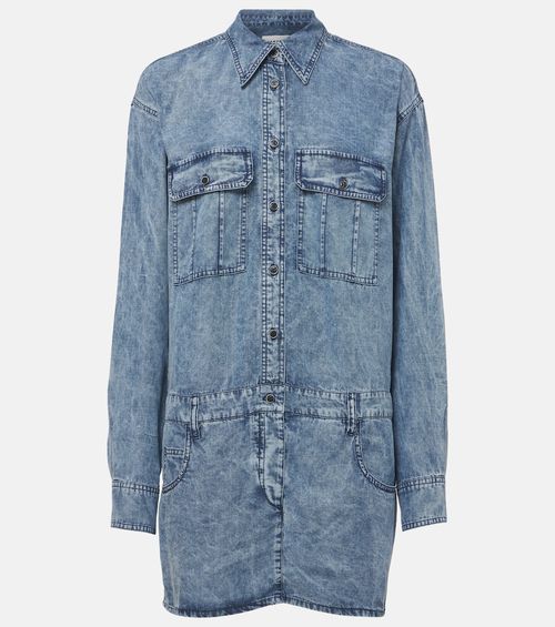 Palvina denim shirt dress