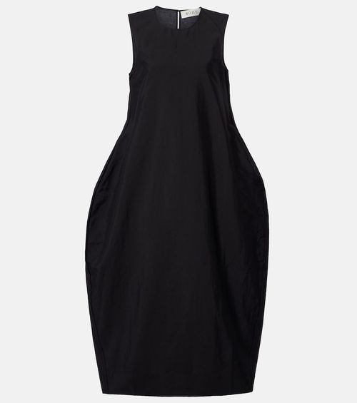 Róhe Linen and silk-blend midi dress