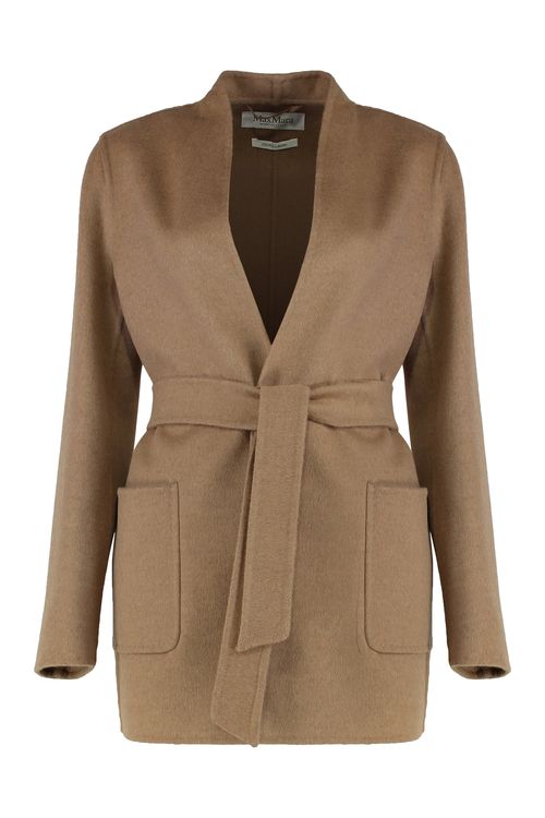 Harold Camel Hair Wrap Coat