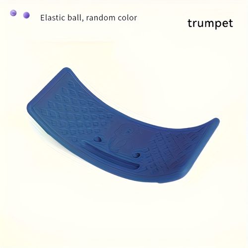 TEMU Balance Board With Elastic Ball, Pe Material, Sensory Training, Durable, Suitable For Home And Indoor Exercise Use, Perfect Gift For