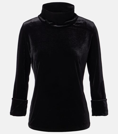 Soft Elegance velvet top