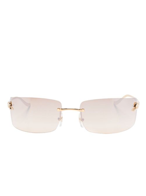 Panthère De Cartier sunglasses - Gold