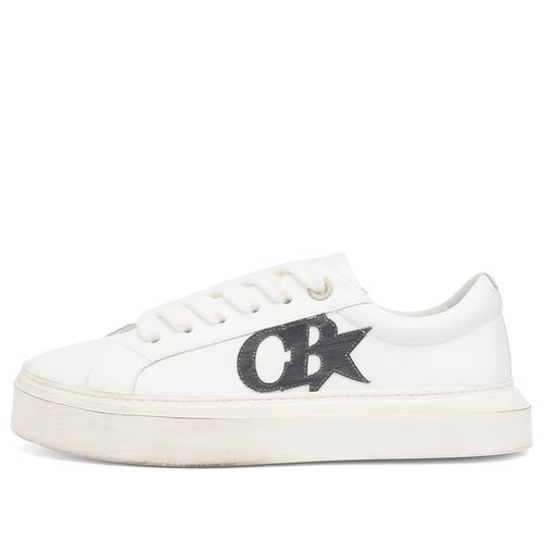 Cole Buxton Men's CB Logo Sneaker in White