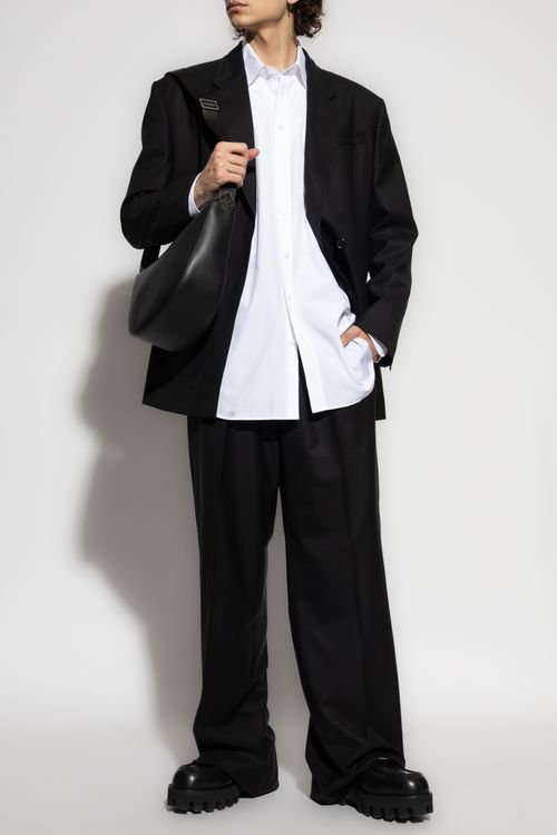 Shirt With Print, Men's, White
