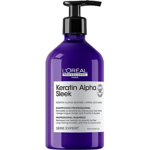 Serie Expert Keratin Alpha Sleek Shampoo 500ml by L'Oréal Professionne