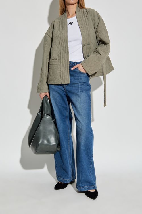 Quilted Jacket `Pifita`, Women's, Green