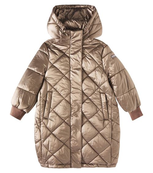 Monnalisa Quilted hooded coat